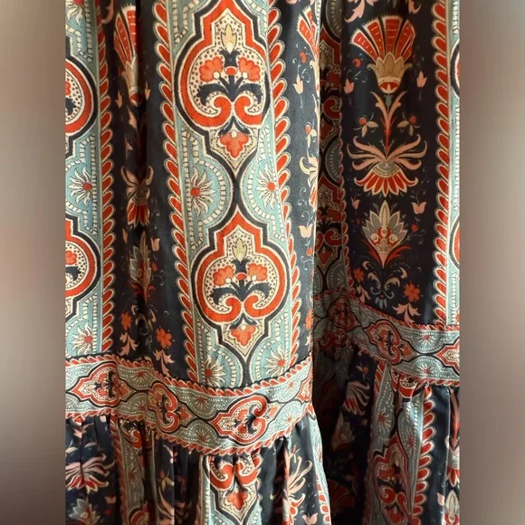 Hill House Mini Dress - Blue and Pink Pattern NWT size XS - Picture 4 of 7